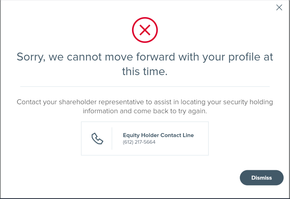 Screenshot of warning alert modal component.