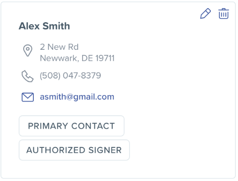 Actionable Information Card Variant